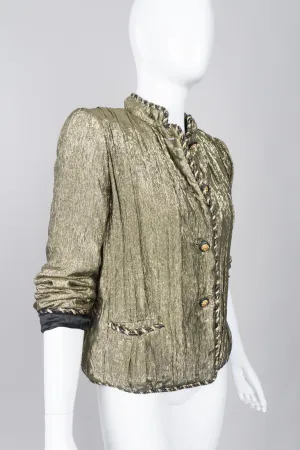 Chanel Creations Metallic Jacket