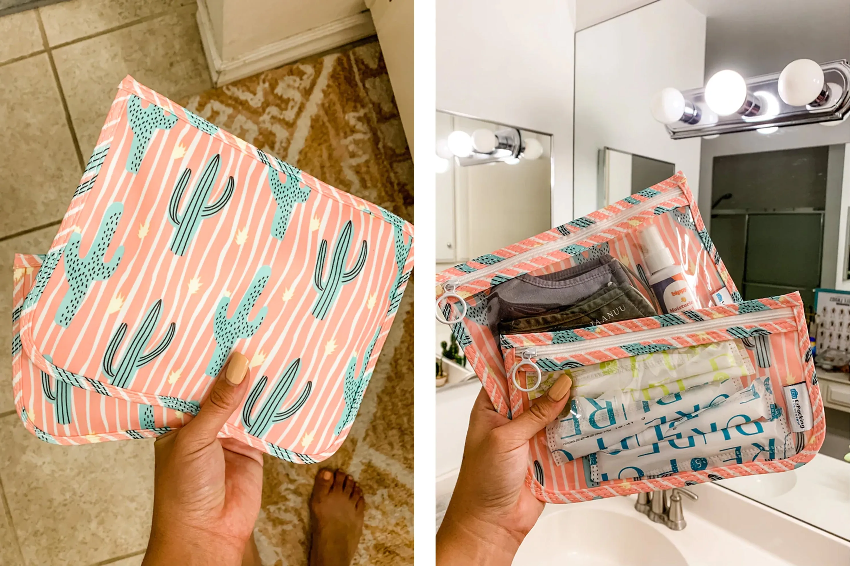 Clear Zipper Pouches (Set of 2)