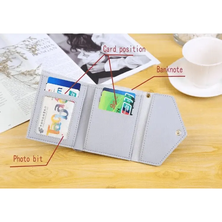 Ethnic Design Leather Small Wallet For Women Luxury Famous Short Coin Zipper Purse, Credit Card Holder Mini Wallets/Purses Female