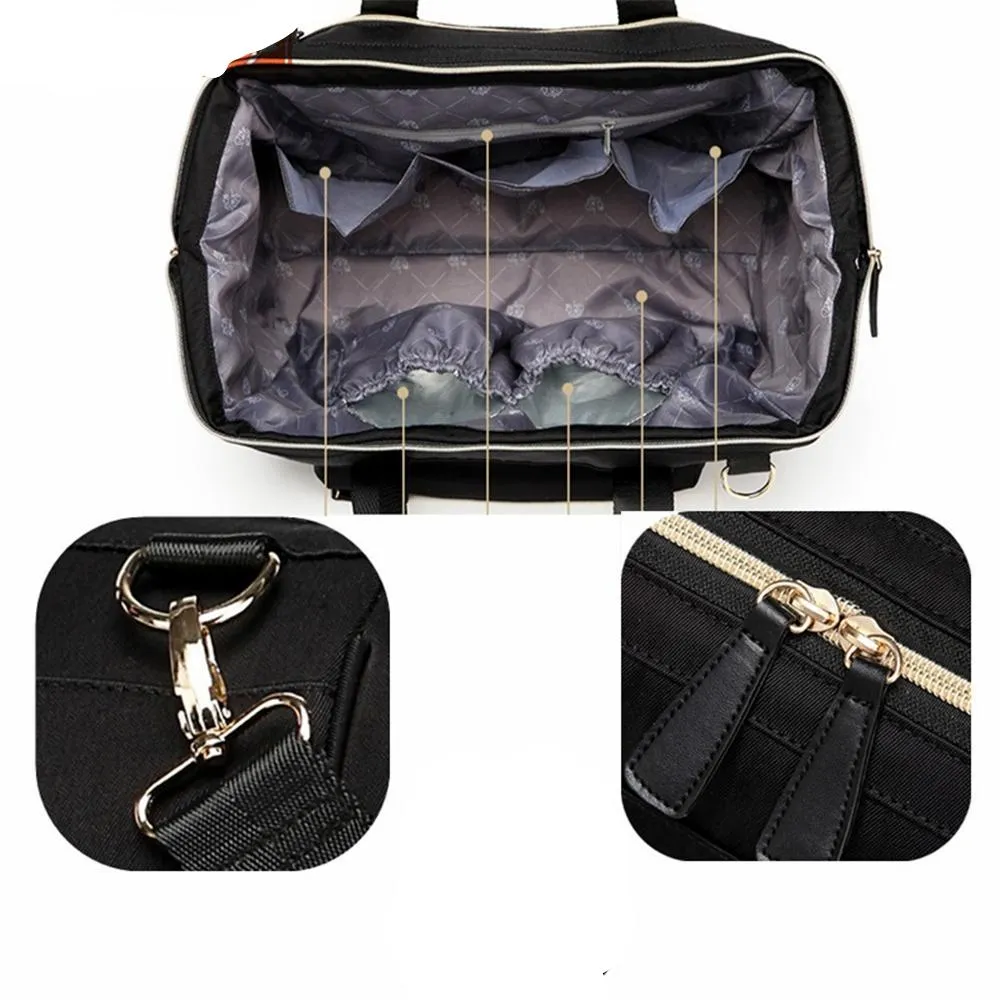 Fashion Mom's Large Capacity Diaper/Nappy Handbag- 8 Colors