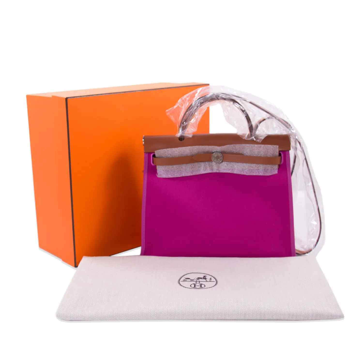 Hermès Herbag Zip 31 Officier Magnolia 2018