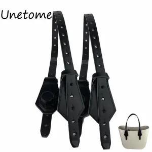 Length adjustable Flat Handles Clasp for Obag Basket Bucket City Chic Women Handbag O Bag handle accessories