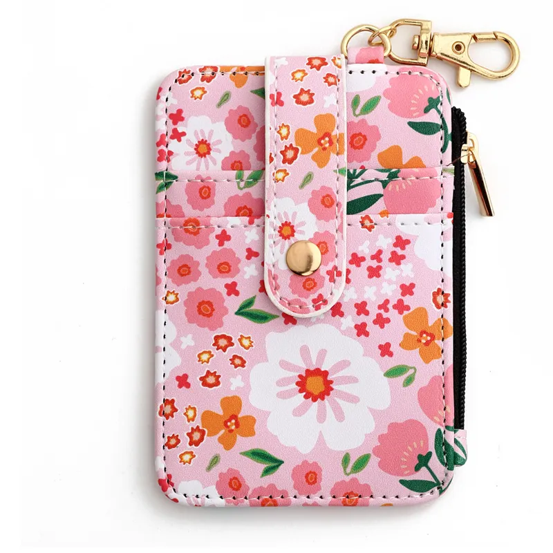 💝”Mother's Day Special“ 💕Card Holder Wallet with Keychain Zipper