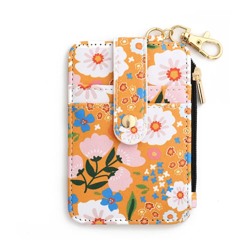 💝”Mother's Day Special“ 💕Card Holder Wallet with Keychain Zipper