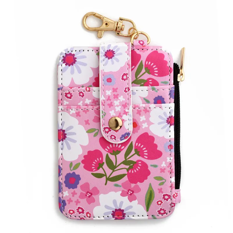 💝”Mother's Day Special“ 💕Card Holder Wallet with Keychain Zipper