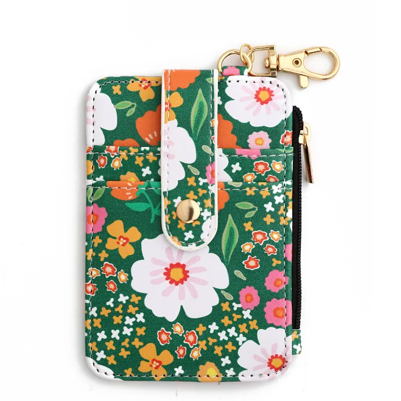 💝”Mother's Day Special“ 💕Card Holder Wallet with Keychain Zipper