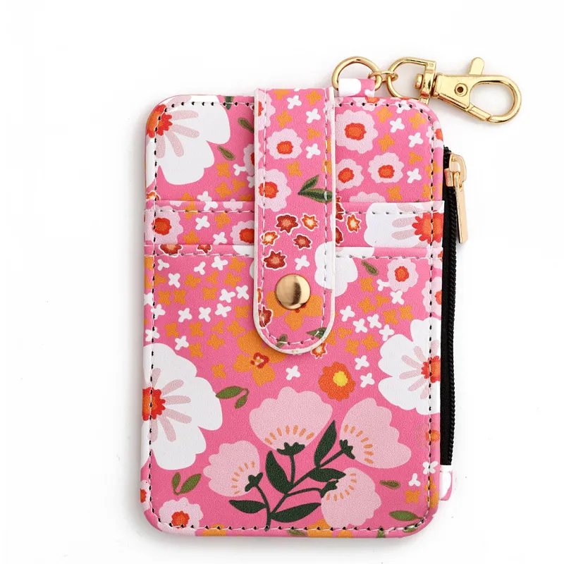 💝”Mother's Day Special“ 💕Card Holder Wallet with Keychain Zipper