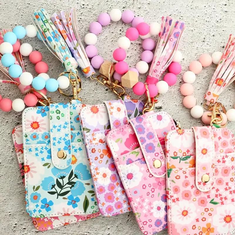 💝”Mother's Day Special“ 💕Card Holder Wallet with Keychain Zipper