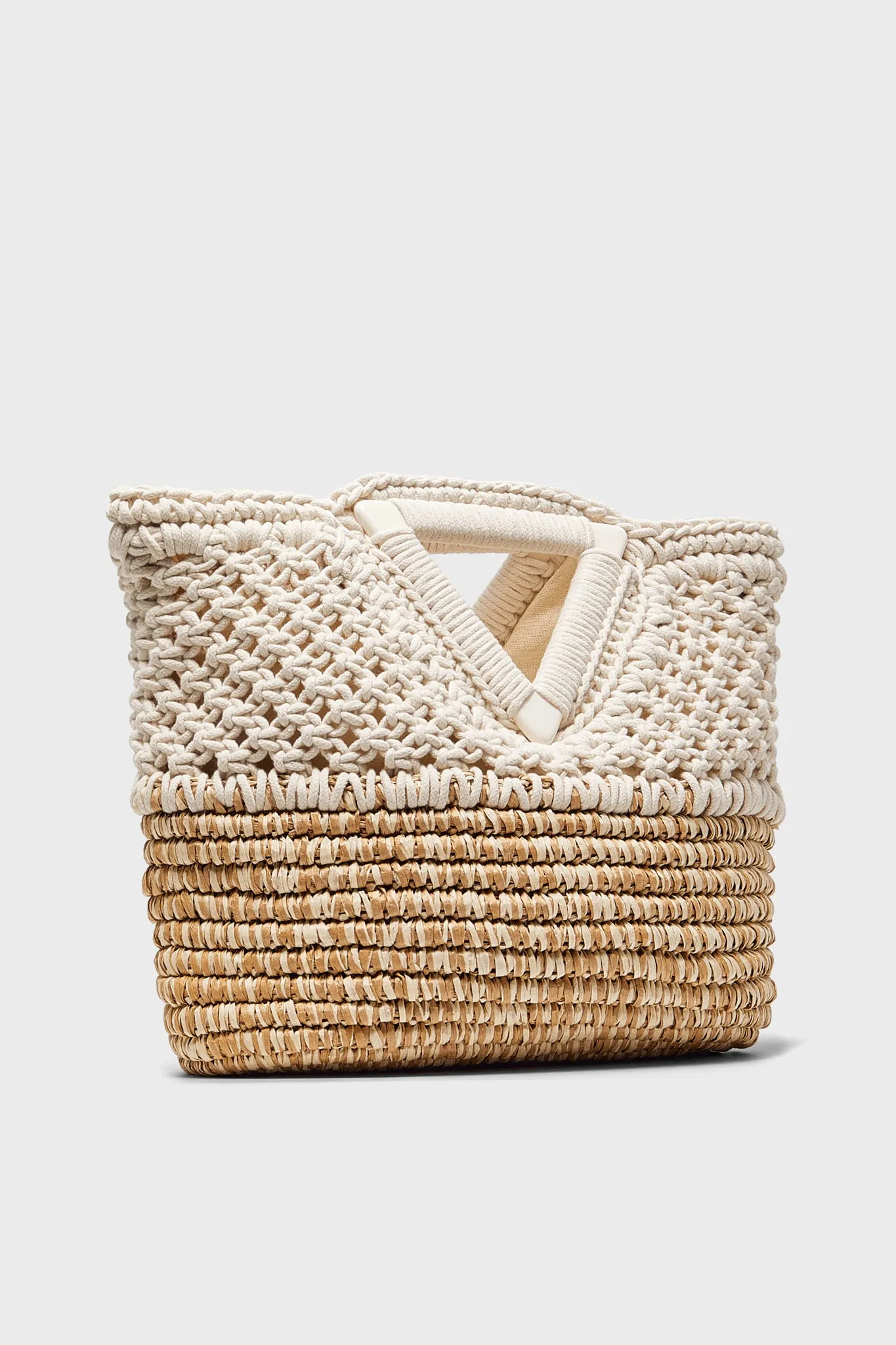 Sand Ivory Onya Clutch