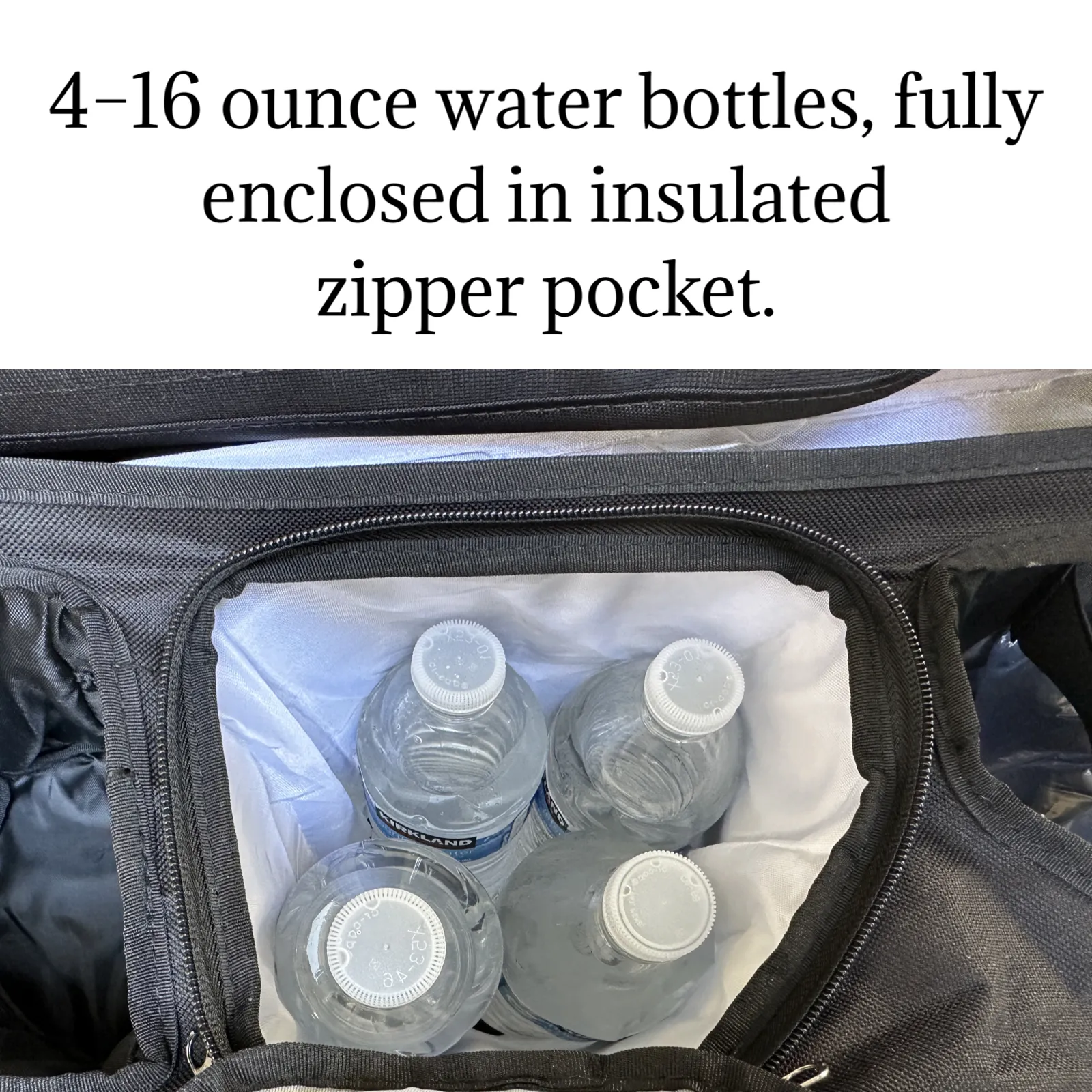 Split (bar in middle of handlebar) Double Stroller Cup Holder Organizer for Bob Duallie and Baby Jogger City Mini GT