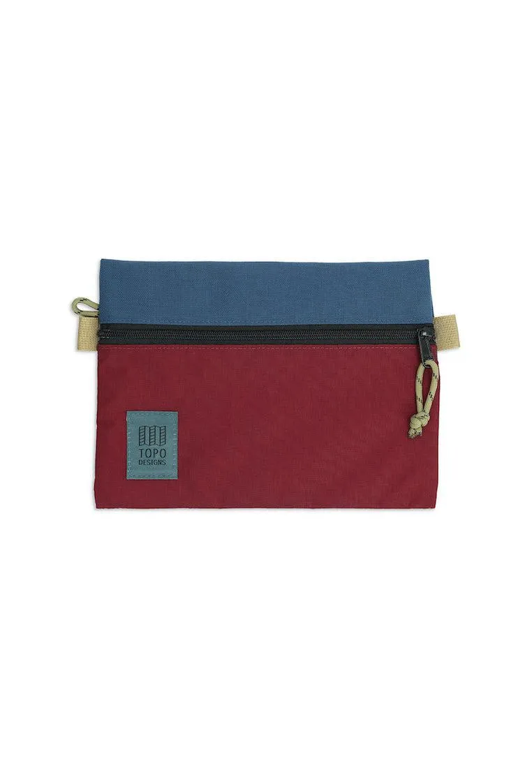 Topo Designs Accessory Bags Dark Denim Burgundy