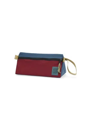 Topo Designs Dopp Kit Dark Denim Burgundy